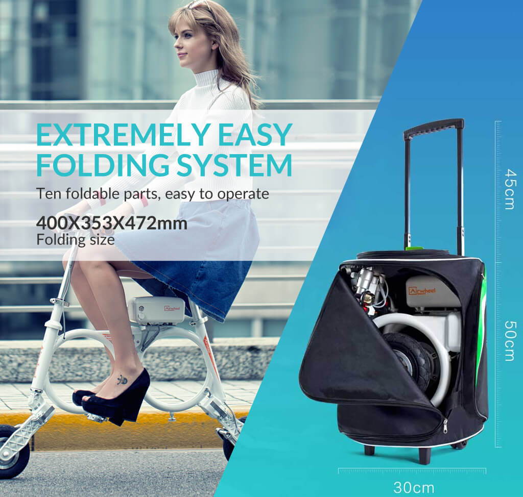 lightest folding electric bike