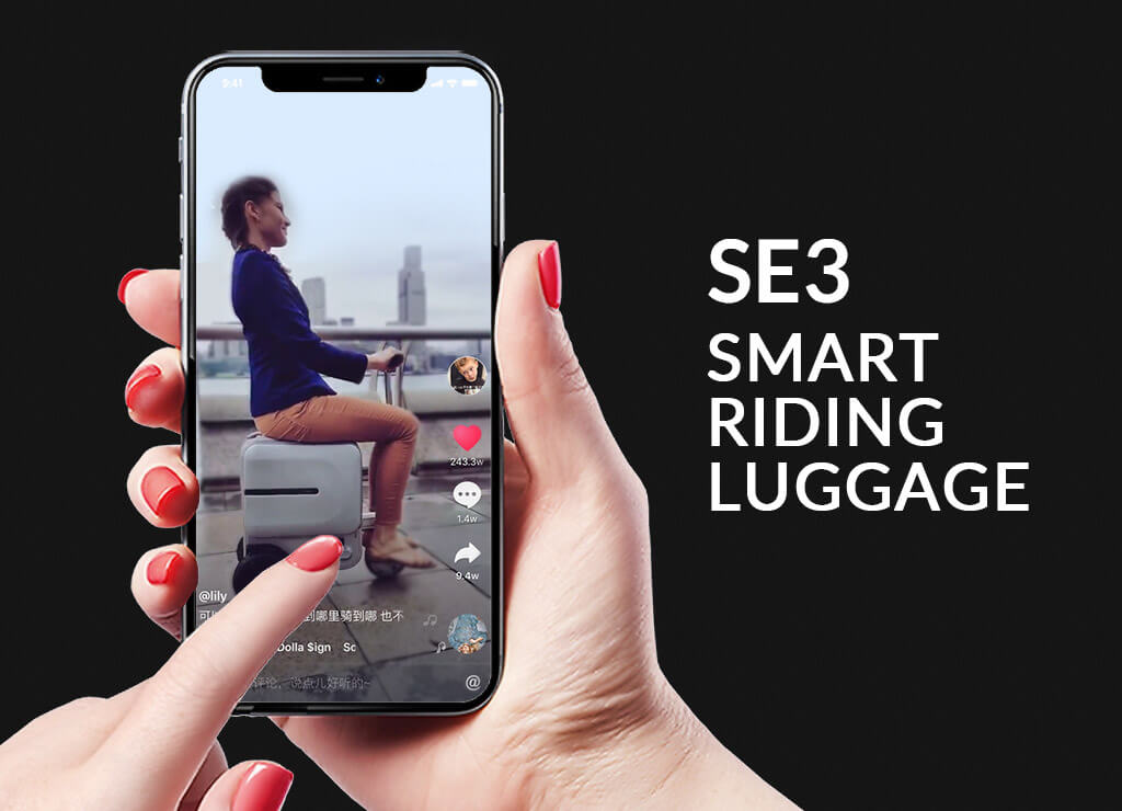 Airwheel SE3 smart suitcase