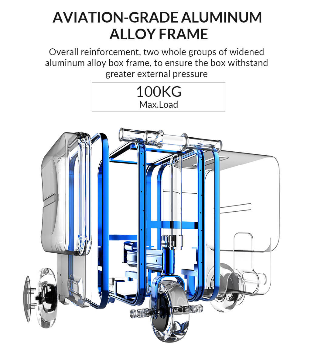 Airwheel SE3 riding suitcase