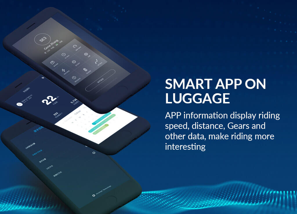 Airwheel SE3 ride on suitcase