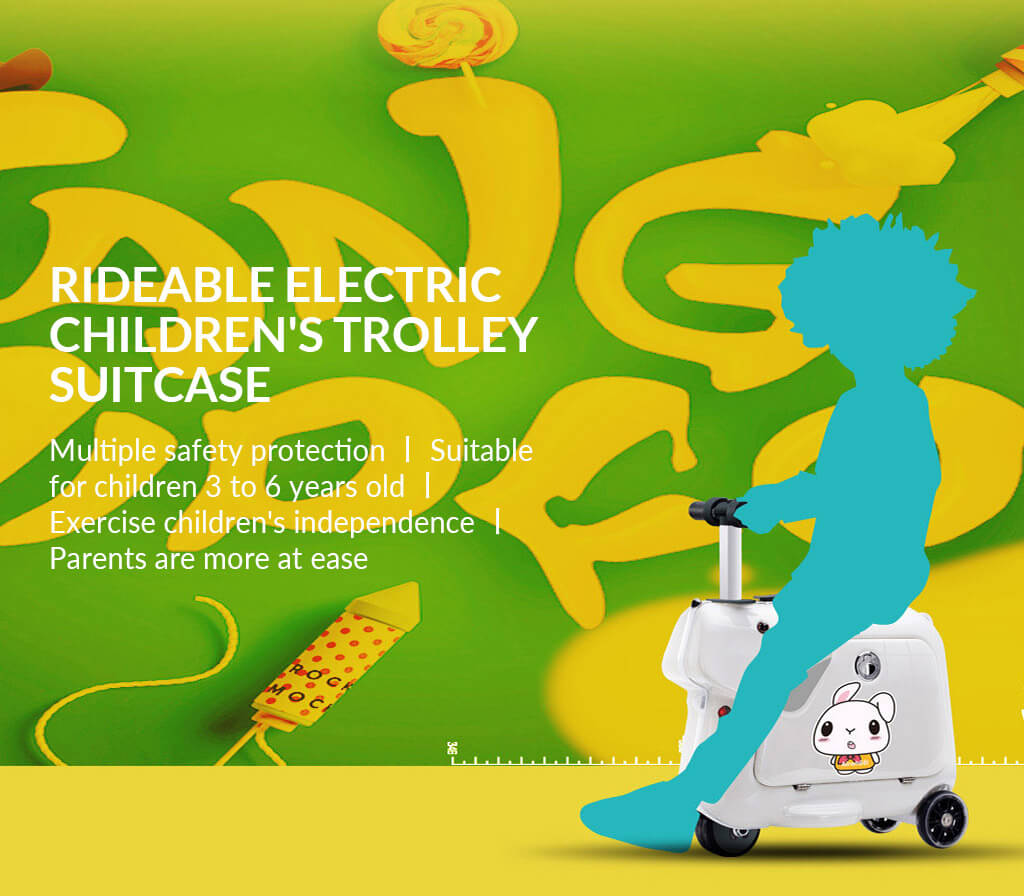 Children's Electric Riding Luggage